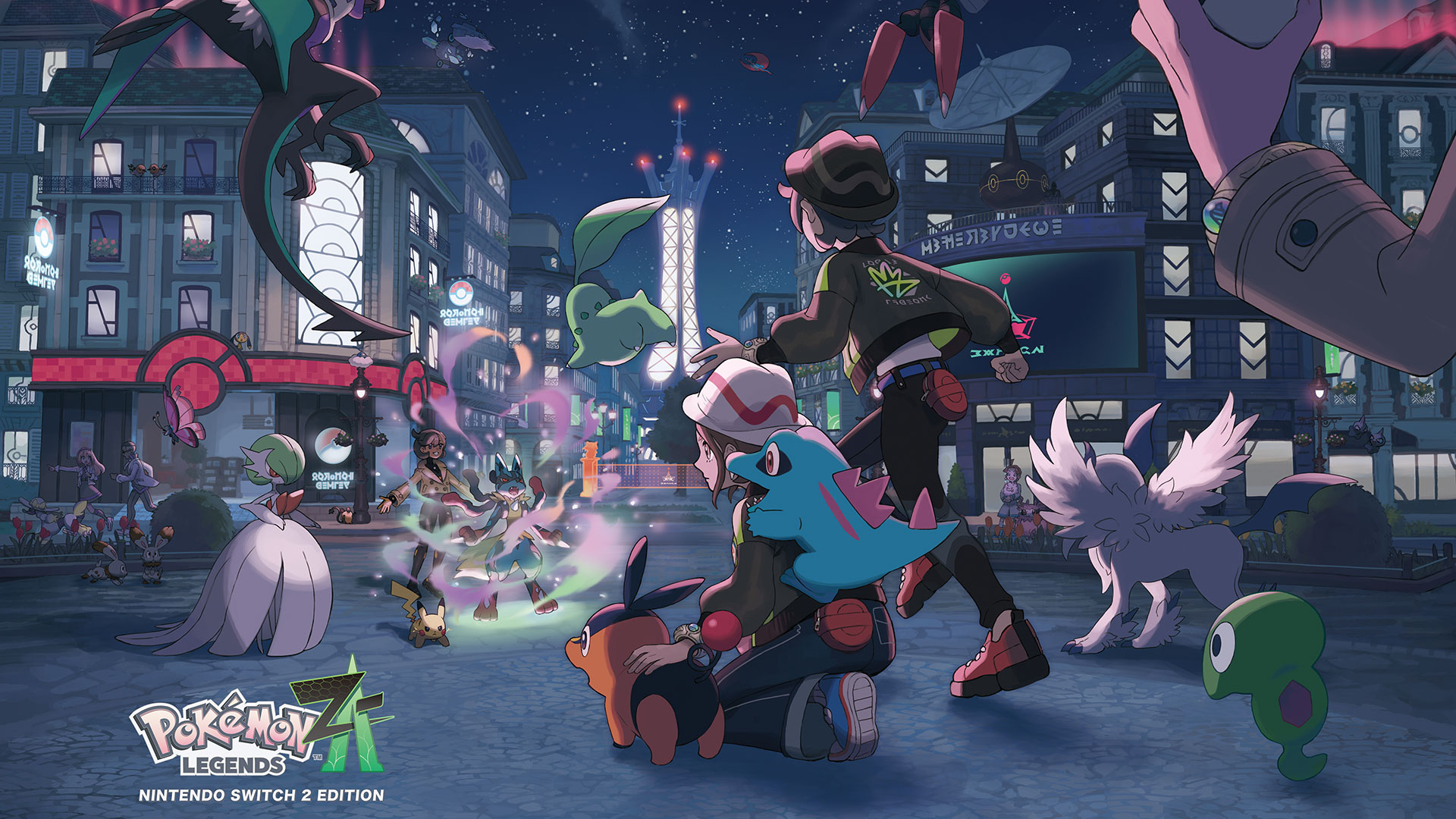 Pokémon Legends: Z-A is launching on Switch and Switch 2 on October 16 | Image: The Pokémon Company