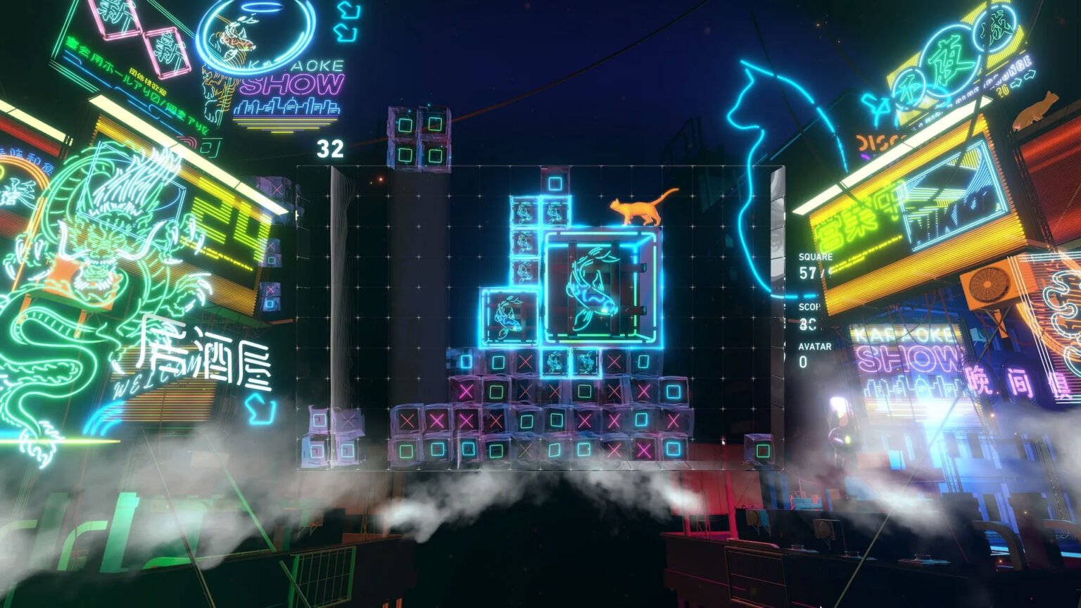 Lumines Arise will have optional PlayStation VR2 compatibility | Image: Enhance