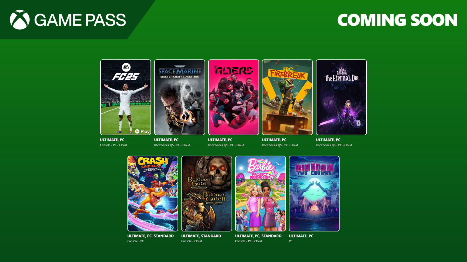 Game Pass continues to have a strong year with some great June titles | Image: Xbox