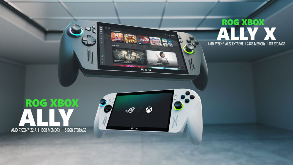 The ROG Xbox Ally handhelds are set to launch this holiday season | Image: Xbox