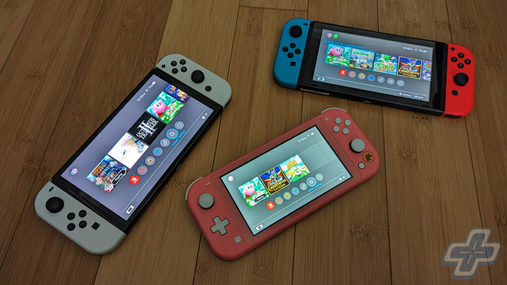 The original Nintendo Switch family of systems is getting a price change on August 3 | Image: Jason Siu / FullCleared