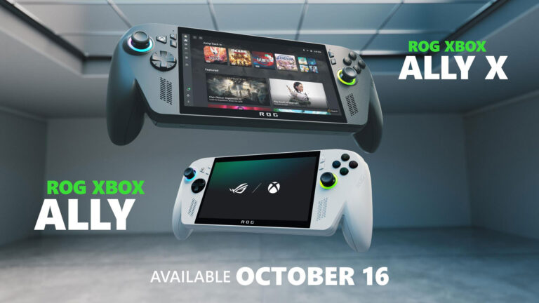 The ROG Xbox Ally and ROG Xbox Ally S launches on October 16 | Image: Xbox
