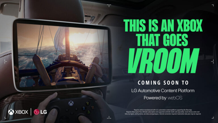 Xbox is heading to LG's webOS-based Automotive Content Platform | Image: Xbox