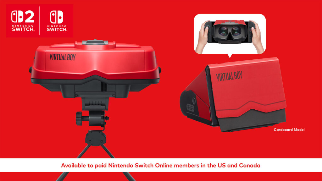 The Virtual Boy accessory for Switch and Switch 2 will cost $99.99 | Image: Nintendo