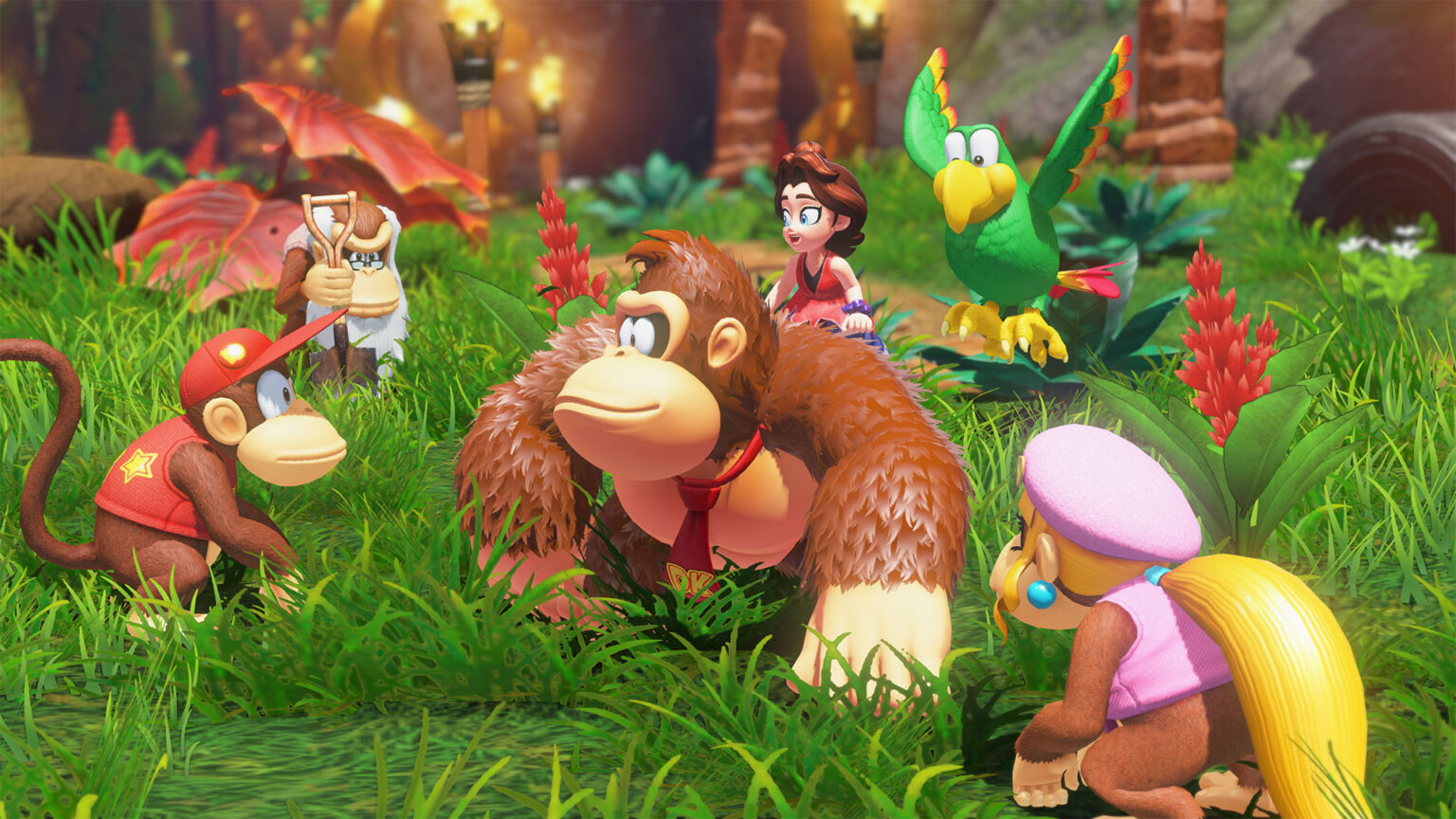 The Donkey Kong Bananza: DK Island & Emerald Rush DLC costs $19.99 | Image: Nintendo