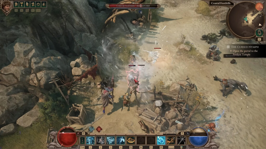 Titan Quest II Early Access is adding a new chapter, the Northern Beaches | Image: Grimlore Games