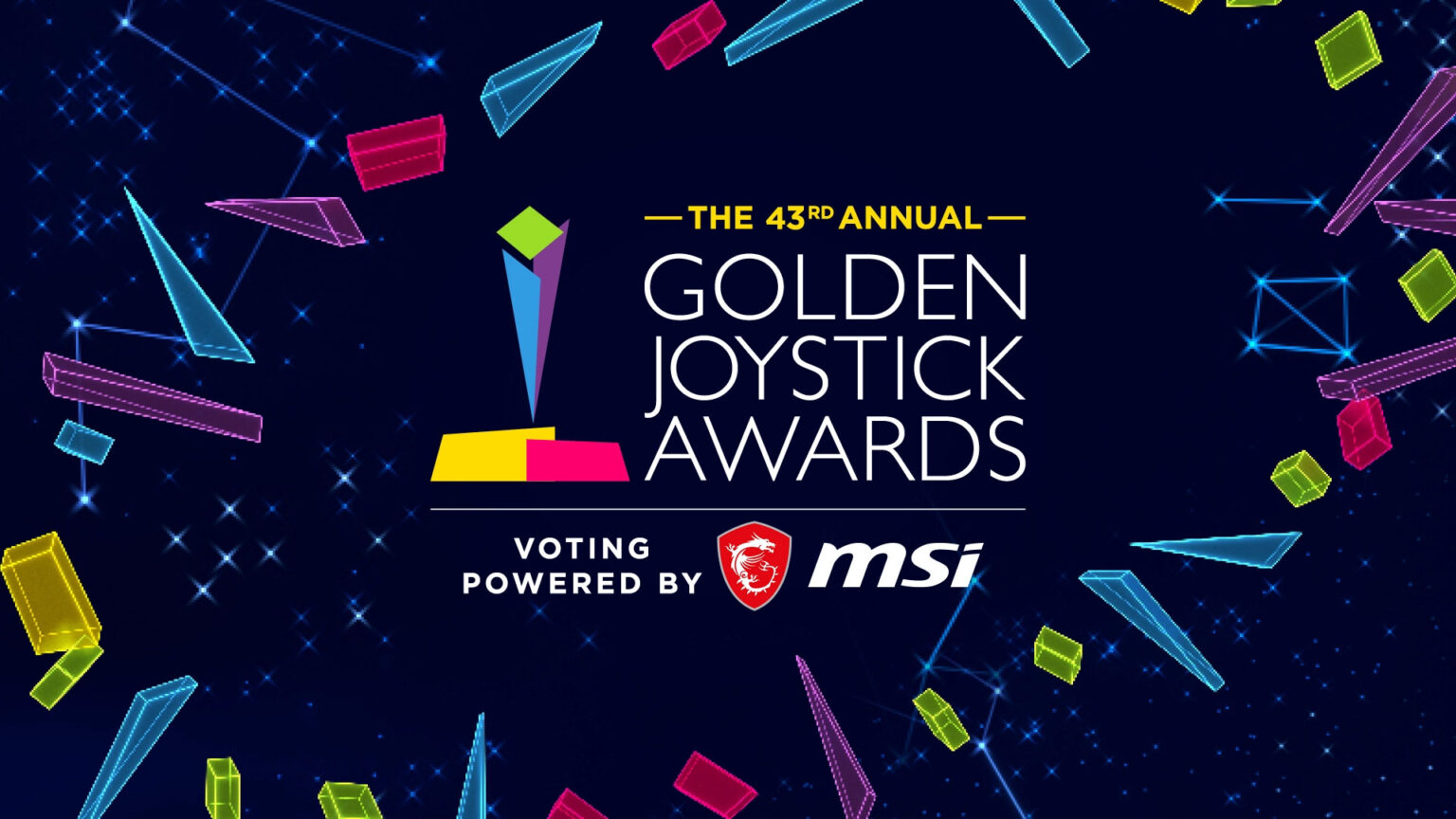Winners of the 43rd Annual Golden Joystick Awards will be announced on November 20 | Image: Future