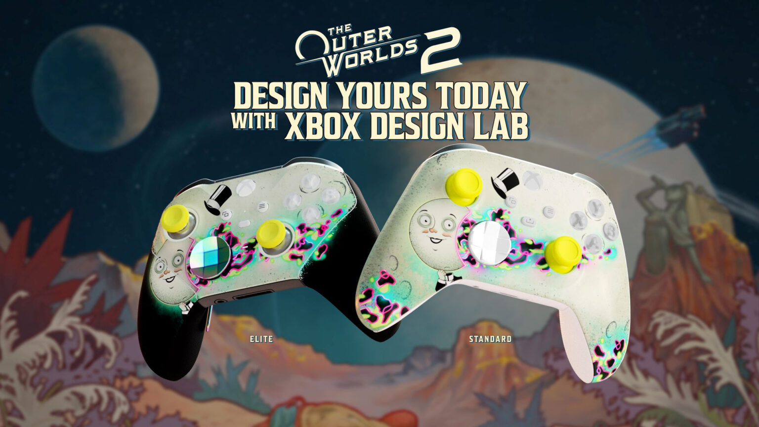 The Outer Worlds 2 launches on October 29 | Image: Xbox Design Lab