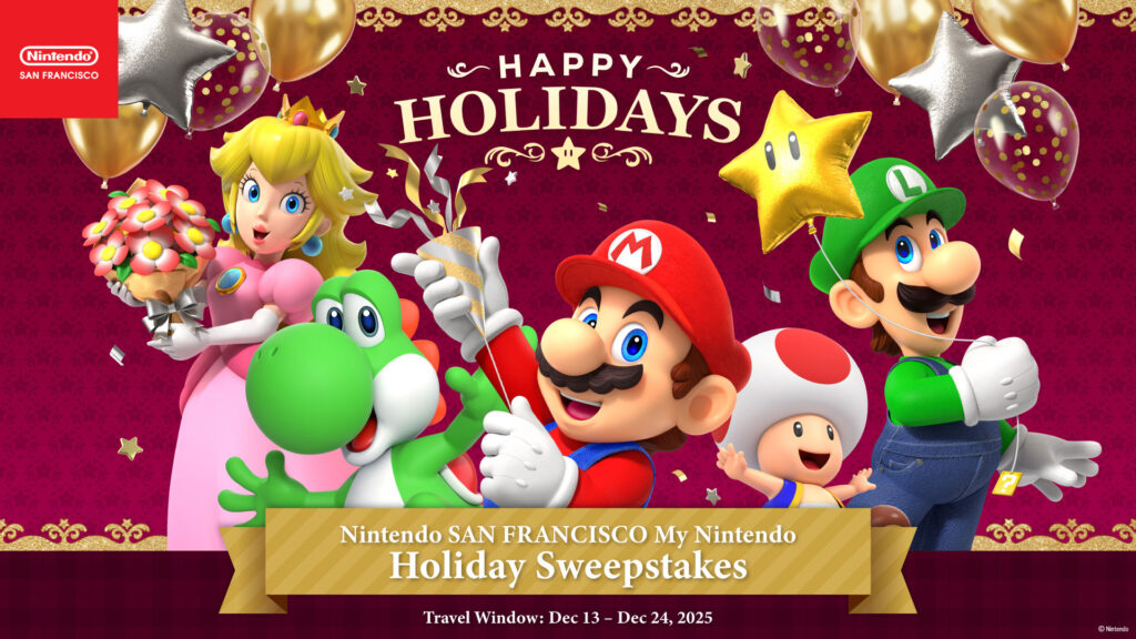 My Nintendo members have a chance to win a trip to Nintendo San Francisco | Image: Nintendo