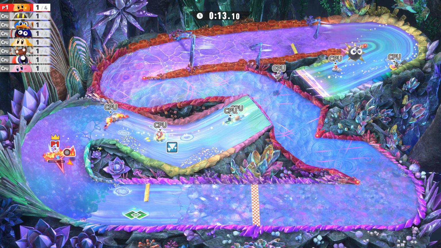 Kirby Air Riders brings back Top Ride | Image: Nintendo Kirby Air Riders brings back Top Ride | Image: Nintendo