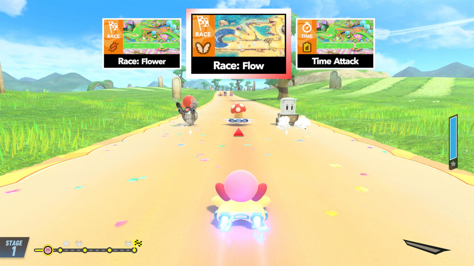Kirby Air Riders adds a new Road Trip mode | Image: Nintendo Kirby Air Riders adds a new Road Trip mode | Image: Nintendo