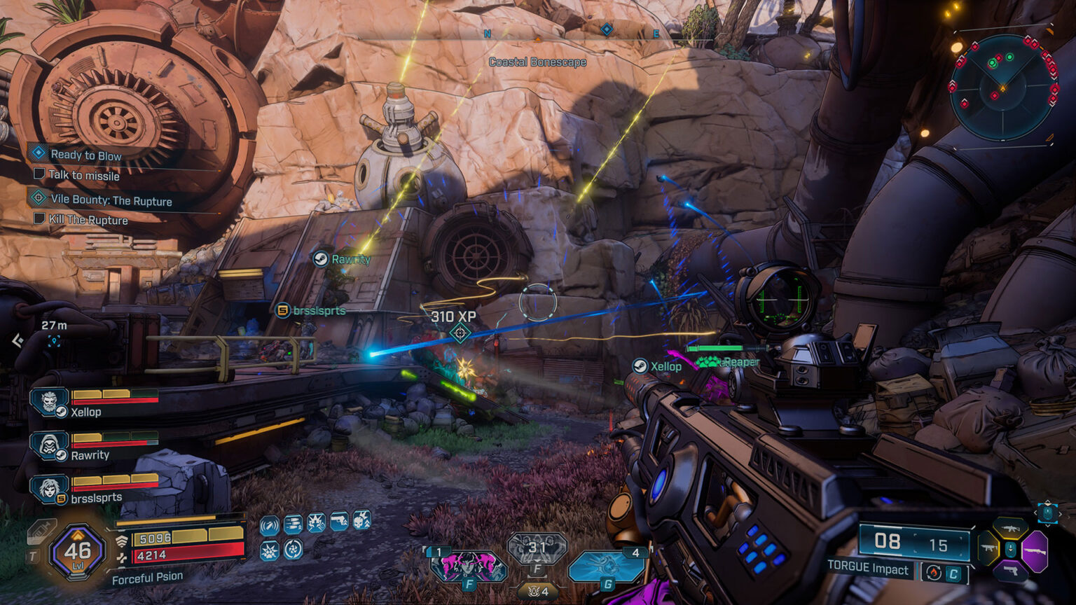 Borderlands 4's October 23 update nerfs the Jakobs crit knife | Image: Gearbox Software / FullCleared