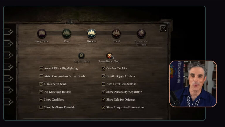 Pillars of Eternity will host a public beta for turn-based mode on November 5 | Image: Obsidian Entertainment