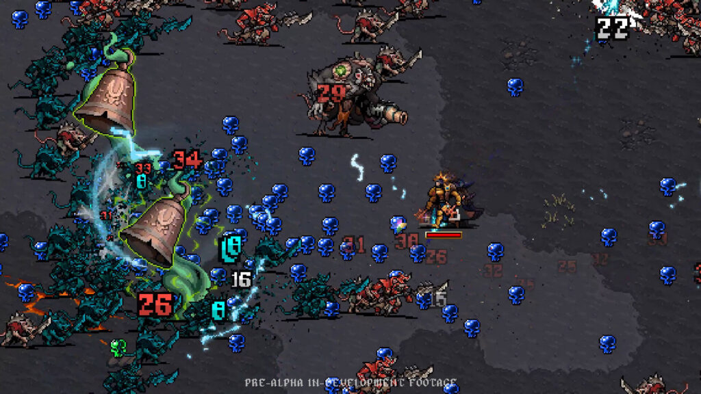 Warhammer Survivors is built on the same engine as Vampire Survivors | Image: Auroch Digital