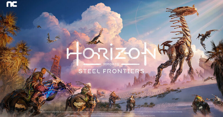 Horizon Steel Frontiers is an upcoming MMORPG for mobile and PC | Image: NCSoft / Guerilla Games