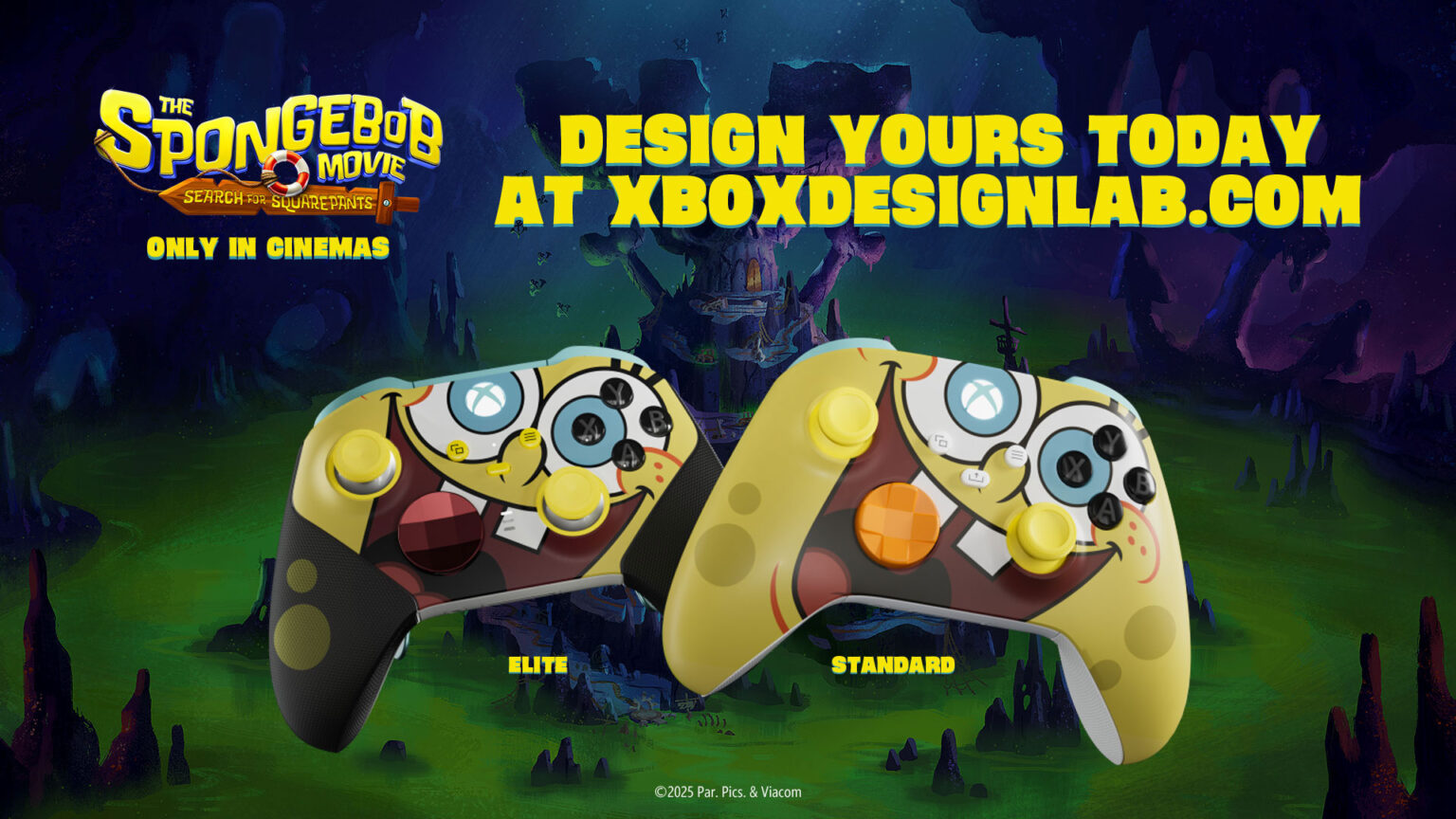 Xbox's latest limited controller features SpongeBob SquarePants | Image: Xbox