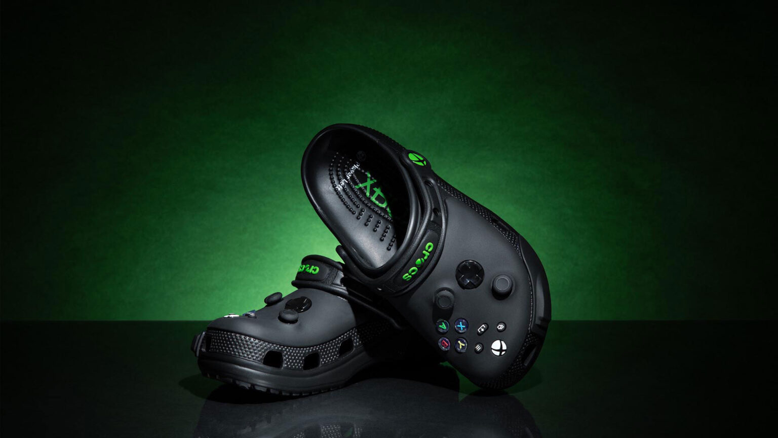 The Xbox Classic Clog is now available for $80 | Image: Xbox / Crocs