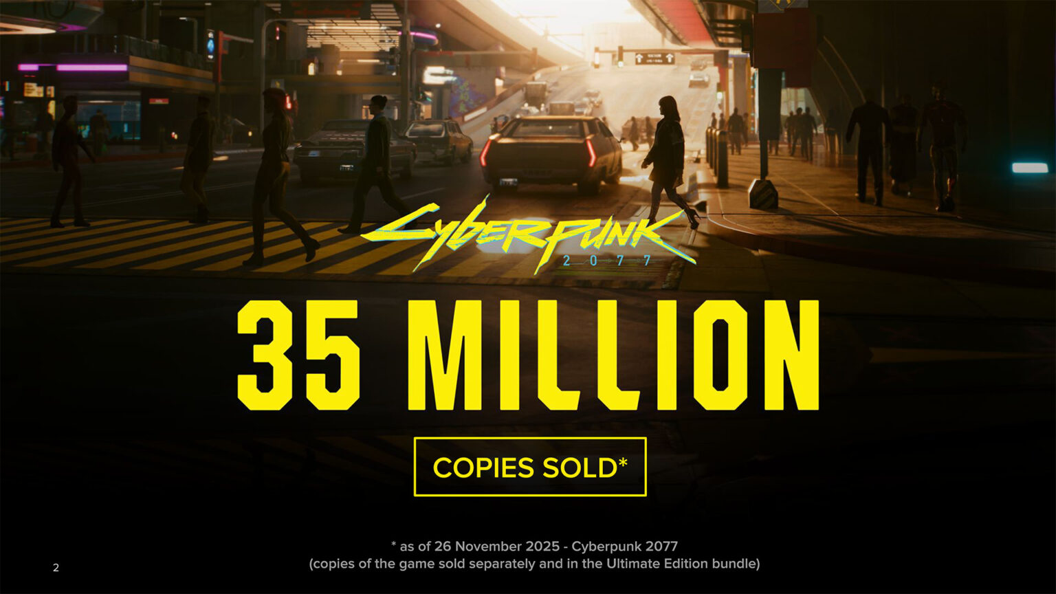 Cyberpunk 2077 is one of the most successful single-player releases of the last decade | Image: CD Projekt Red