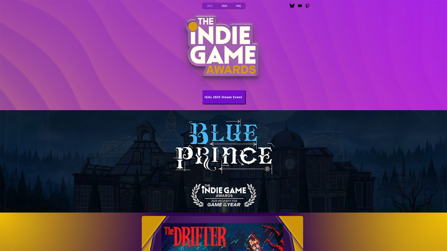 Blue Prince is now the Indie Game Awards' Game of the Year | Image: The Indie Game Awards