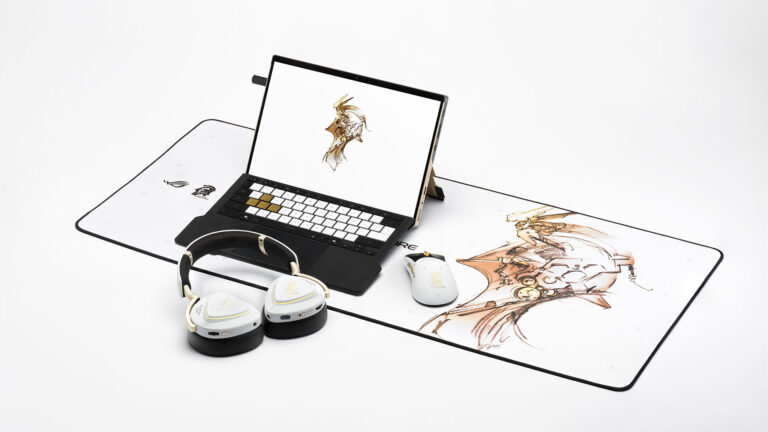 The ROG x KJP lineup featured limited-edition products | Image: ASUS