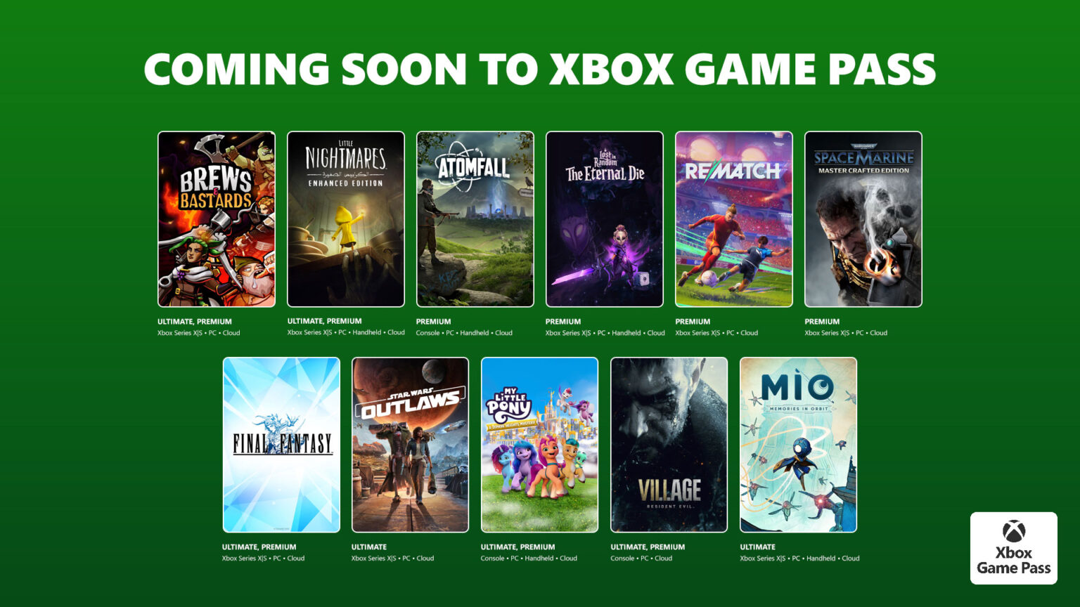 Game Pass is kicking off 2026 with several big titles, including Resident Evil Village and Star Wars Outlaws | Image: Xbox
