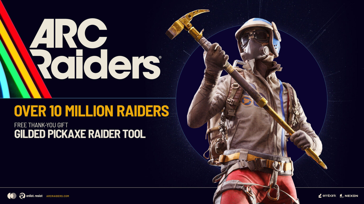 ARC Raiders almost hit 1M concurrent players | Image: Embark Studios