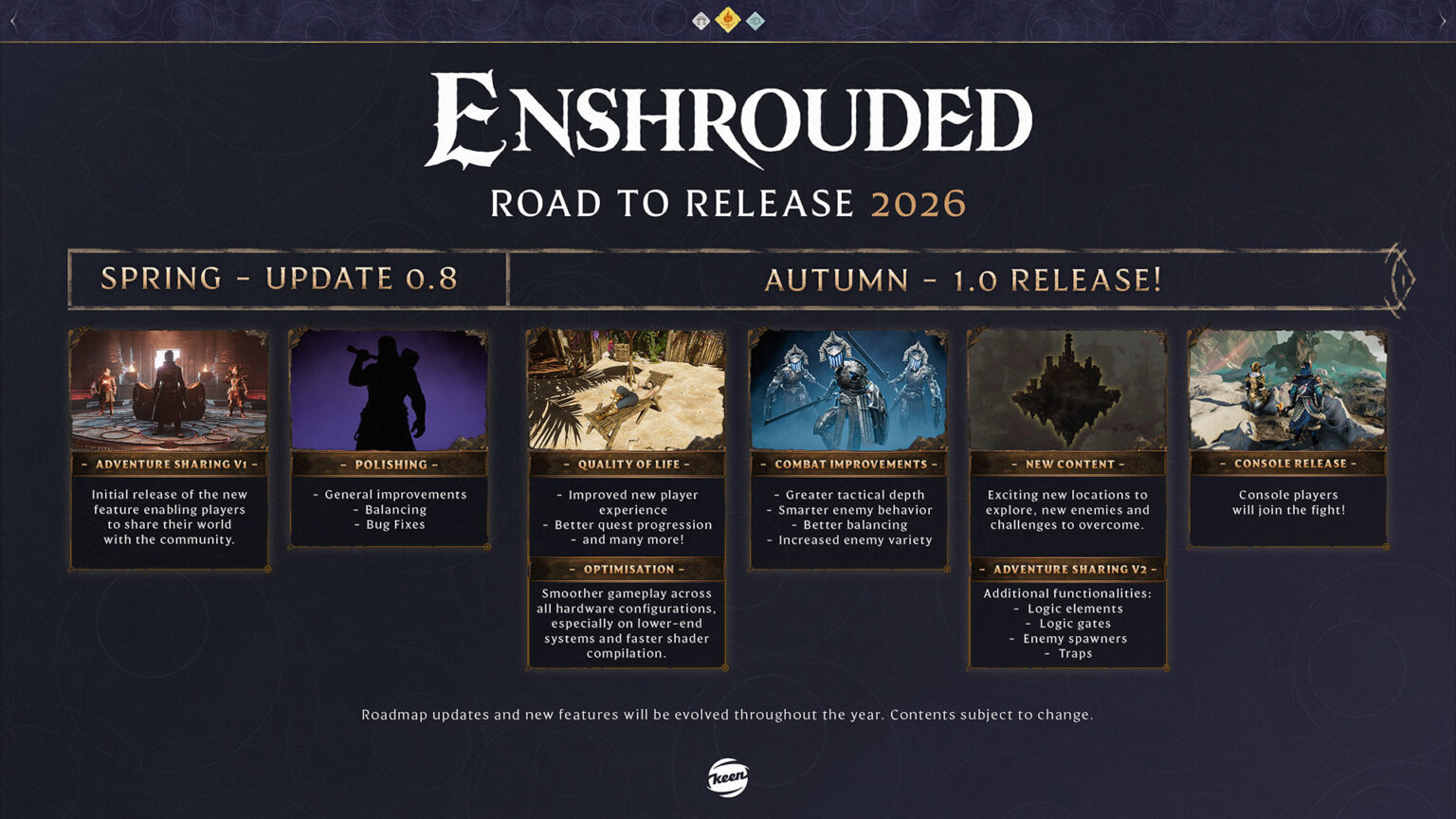 Enshrouded is aiming to exit Early Access in fall 2026 | Image: Keen Games