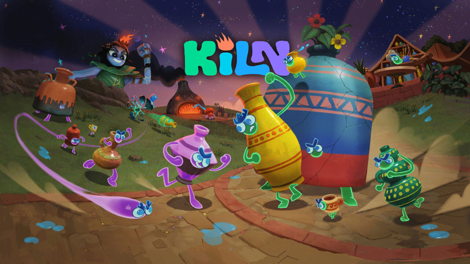 Kiln is one of the most unique games we've ever seen | Image: Double Fine Productions