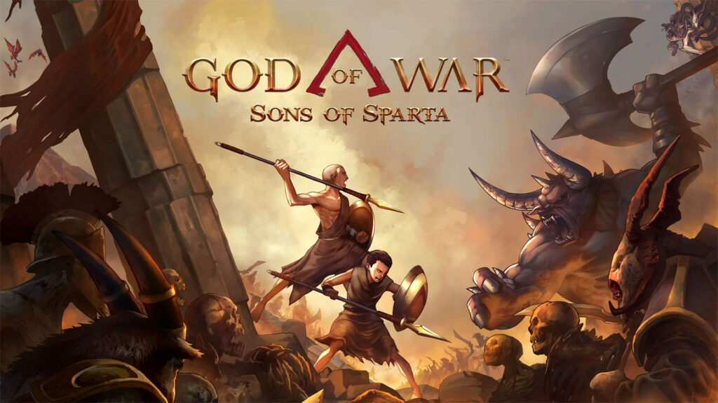 God of War Sons of Sparta is now available on PlayStation 5 | Image: Mega Cat Studios
