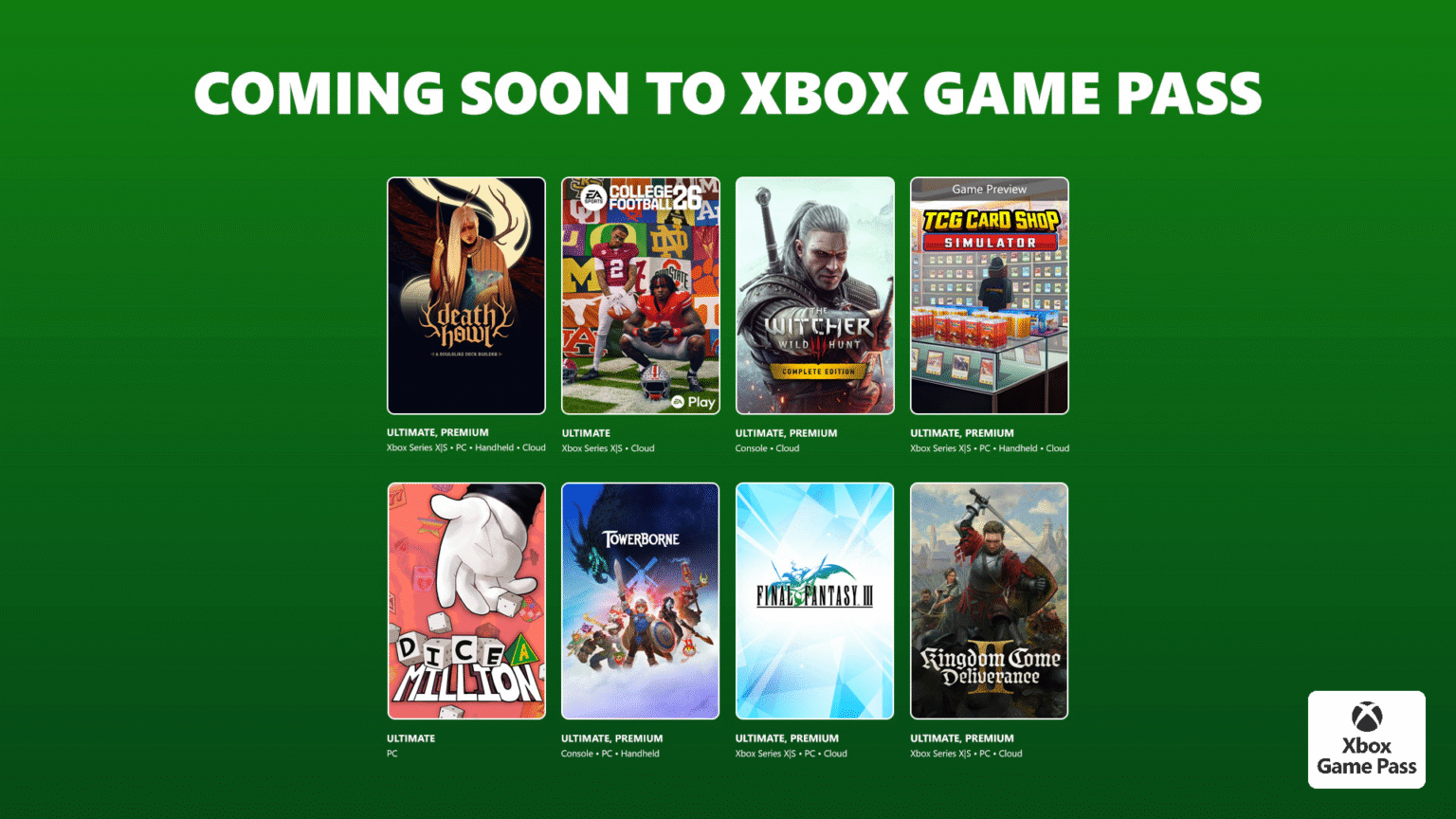 Game Pass is ending February with some great games | Image: Xbox