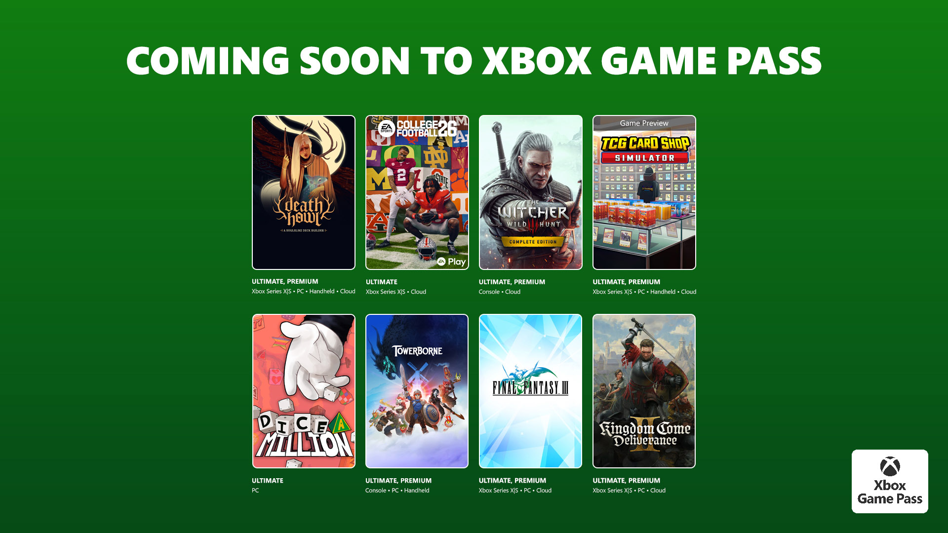Game Pass is ending February with some great games | Image: Xbox