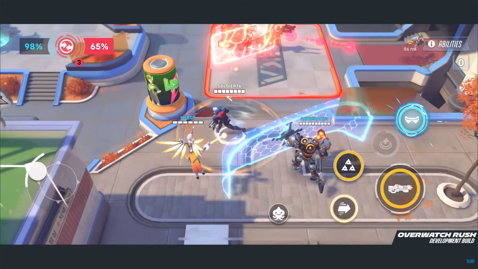 Overwatch Rush makes it debut in the cringiest way imaginable | Image: Blizzard Entertainment