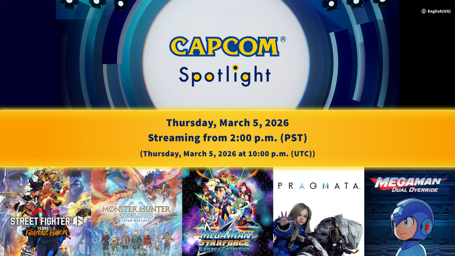 This week's Capcom Spotlight will run for about 35 minutes | Image: Capcom