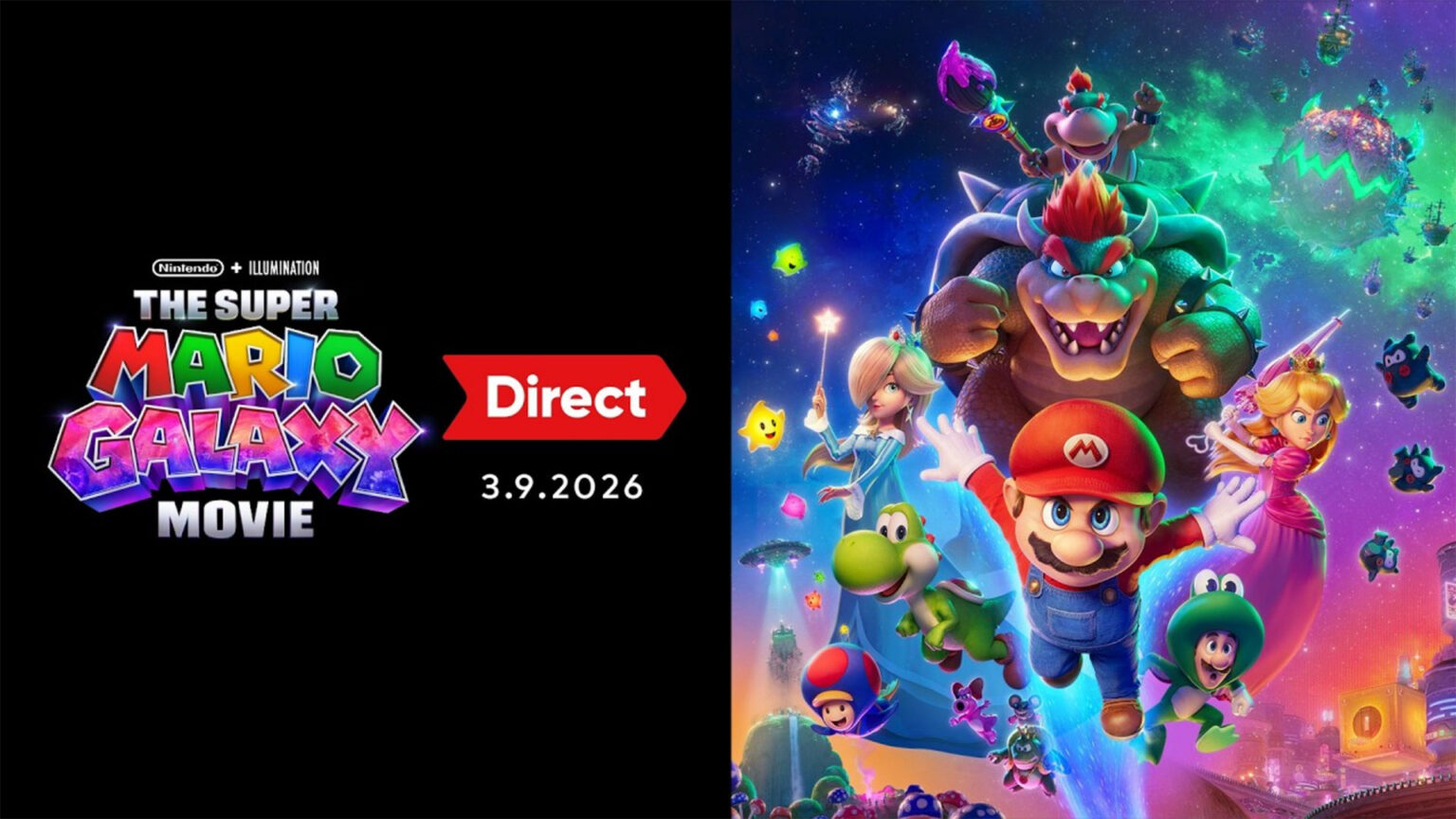 This Nintendo Direct will feature the final trailer for The Super Mario Galaxy Movie | Image: Nintendo / Illumination