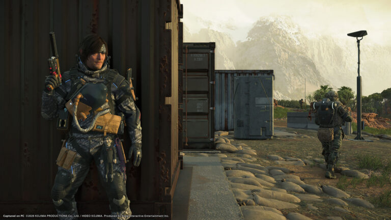 Hideo Kojima's latest adventure is now available on PC | Image: Kojima Productions