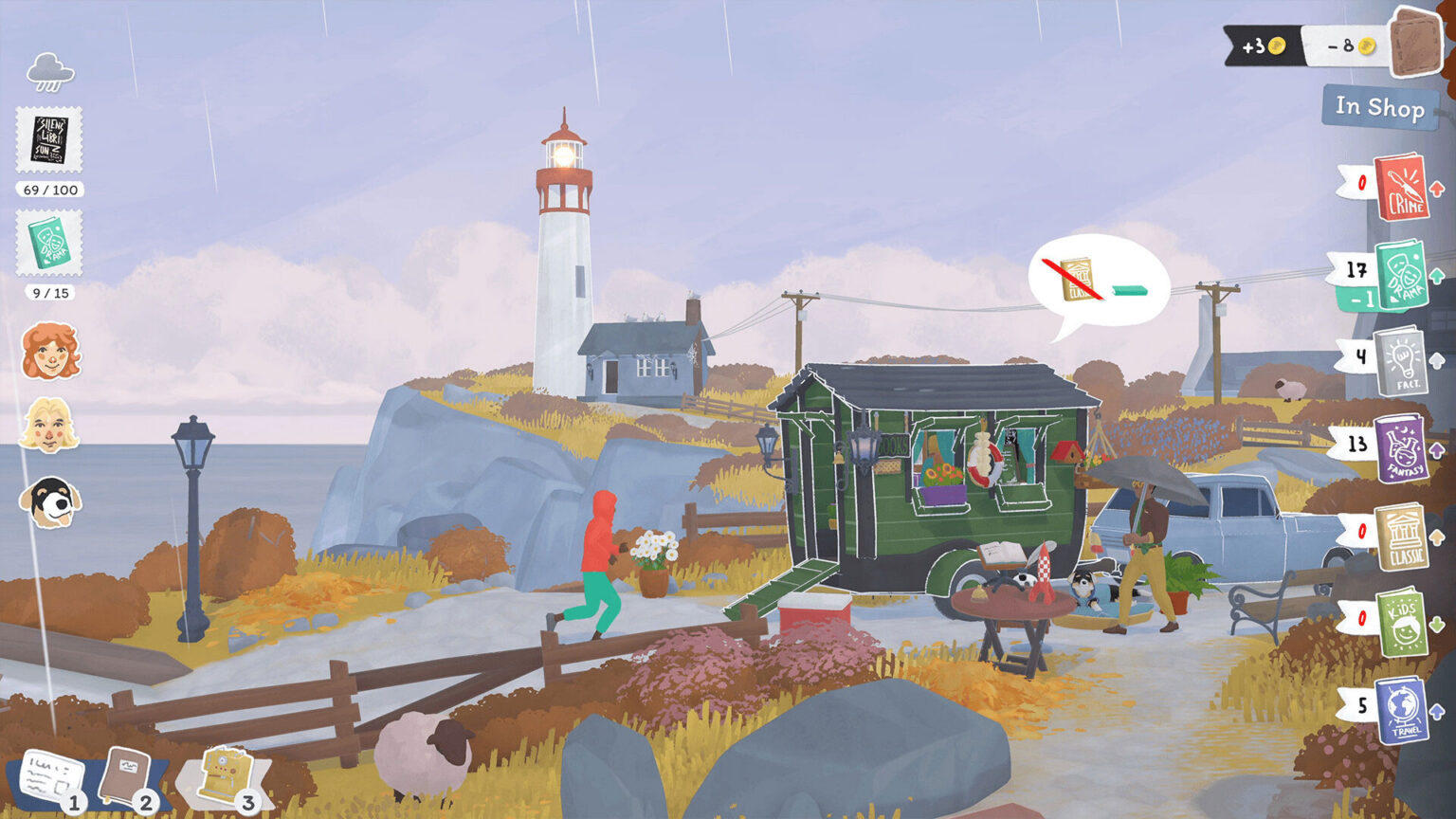 Tiny Bookshop | Image: Neoludic Games