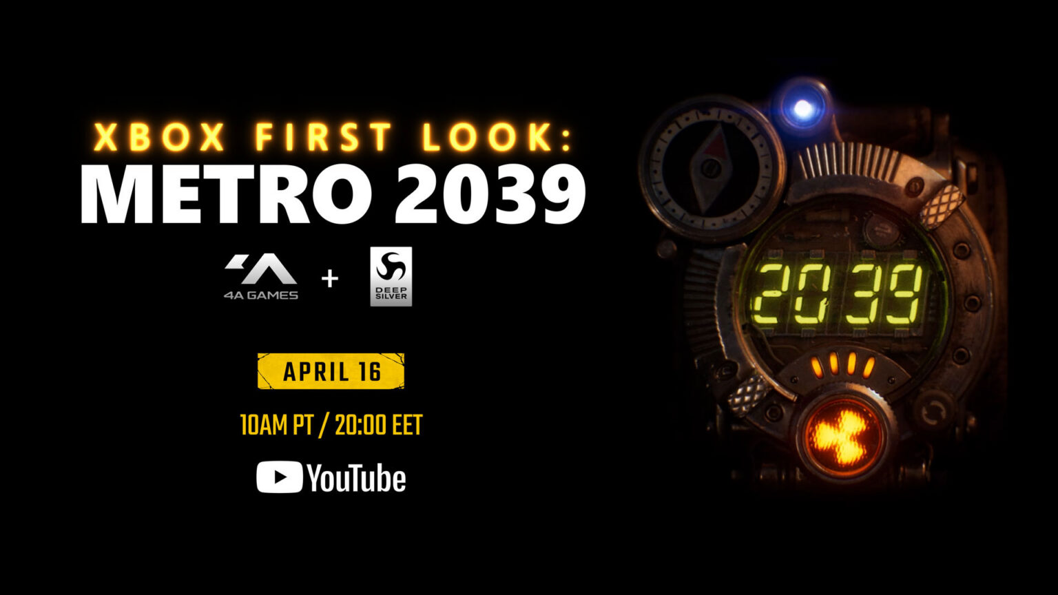 The Metro franchise is returning with Metro 2039 | Image: Xbox
