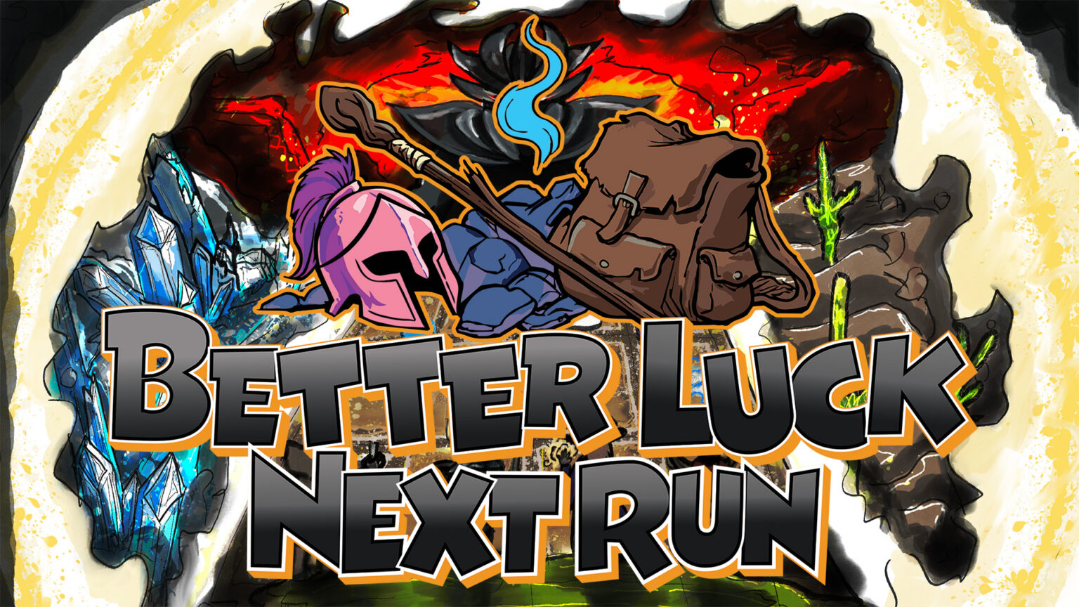 We'll be giving away 5 Steam keys to Better Luck Next Run! | Image: Bare Minimum Media Inc.