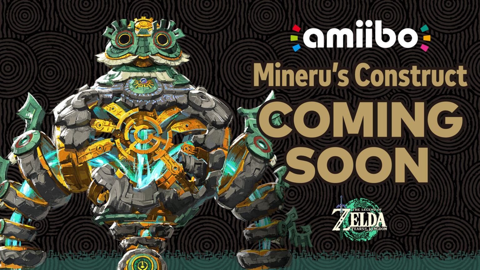 The Mineru's Construct amiibo launches September 17 | Image: Nintendo