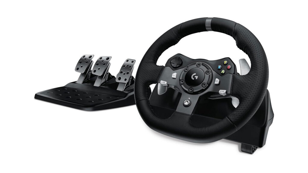 The Logitech G920 Driving Force is compatible with XBOX Series X|S, XBOX One, PC, and Mac | Image: Logitech