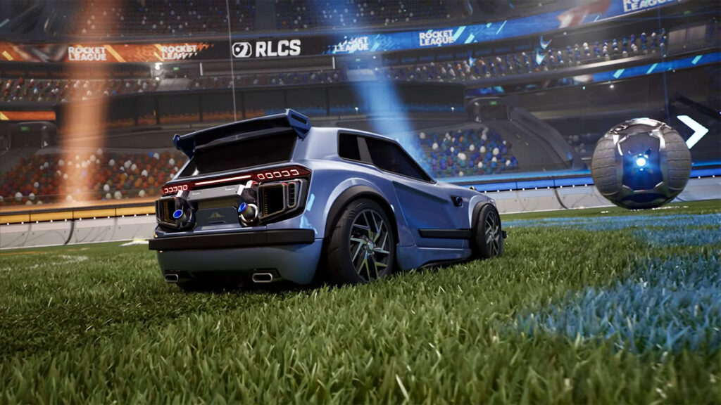 Rocket League's UE6 migration was teased during the RLCS Paris Major semifinals | Image: Epic Games / Psyonix