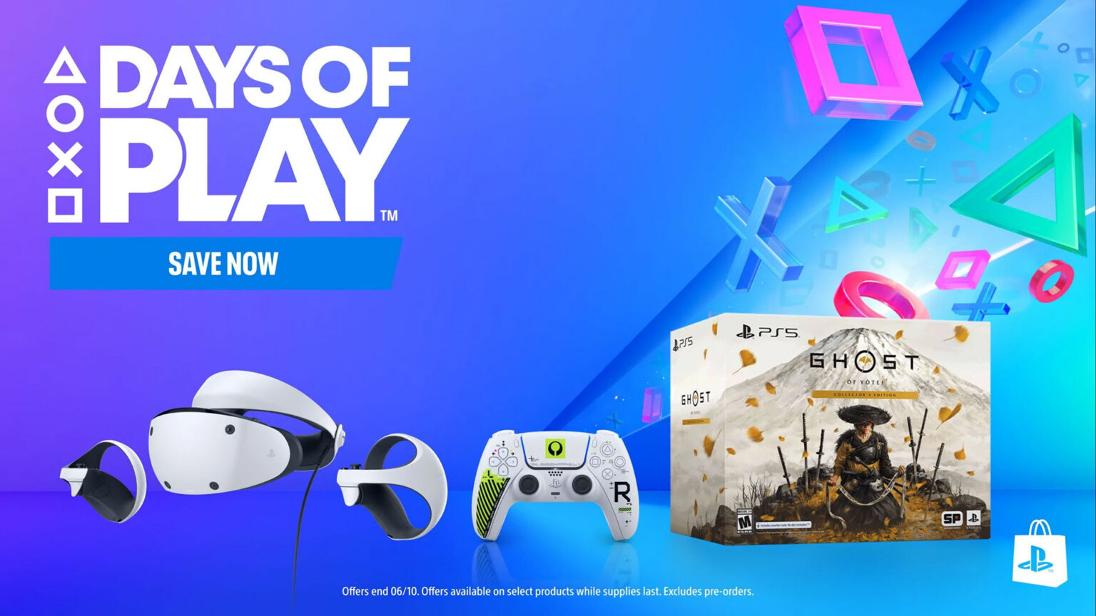 Caption: Days of Play 2026 features discounts at Amazon, Best Buy, GameStop, Walmart, and the PlayStation Store | Image: Sony Interactive Entertainment