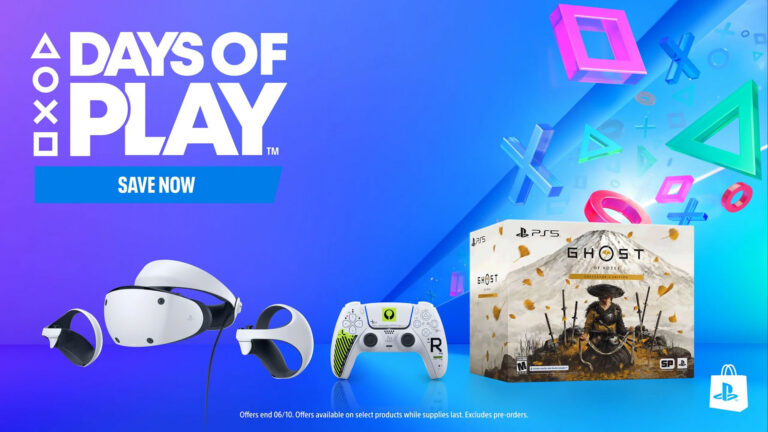 Caption: Days of Play 2026 features discounts at Amazon, Best Buy, GameStop, Walmart, and the PlayStation Store | Image: Sony Interactive Entertainment