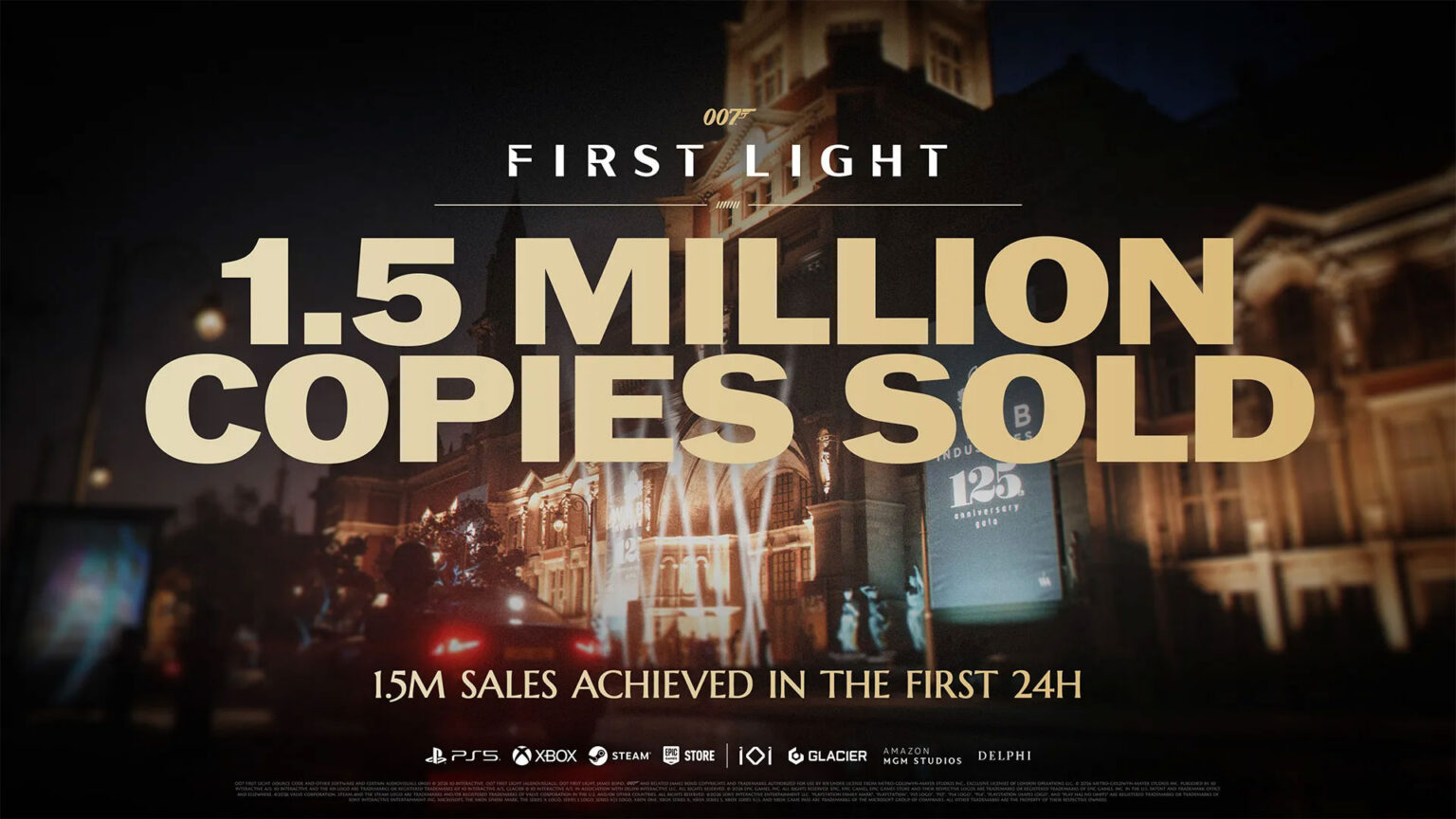 007 First Light launched May 27 on PlayStation 5, XBOX Series X|S, and PC, with a Switch 2 version coming later this summer | Image: IO Interactive