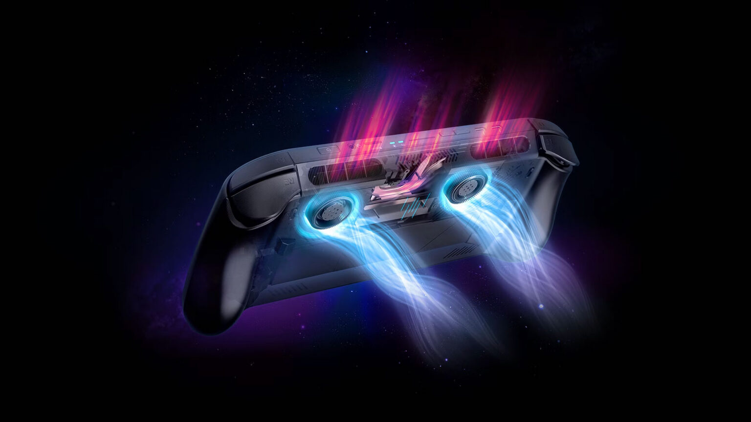 The Predator Atlas 8 debuts the first metal cooling fan in a handheld, alongside an Intel Arc G3 Extreme processor | Image: Acer The Predator Atlas 8 debuts the first metal cooling fan in a handheld, alongside an Intel Arc G3 Extreme processor | Image: Acer