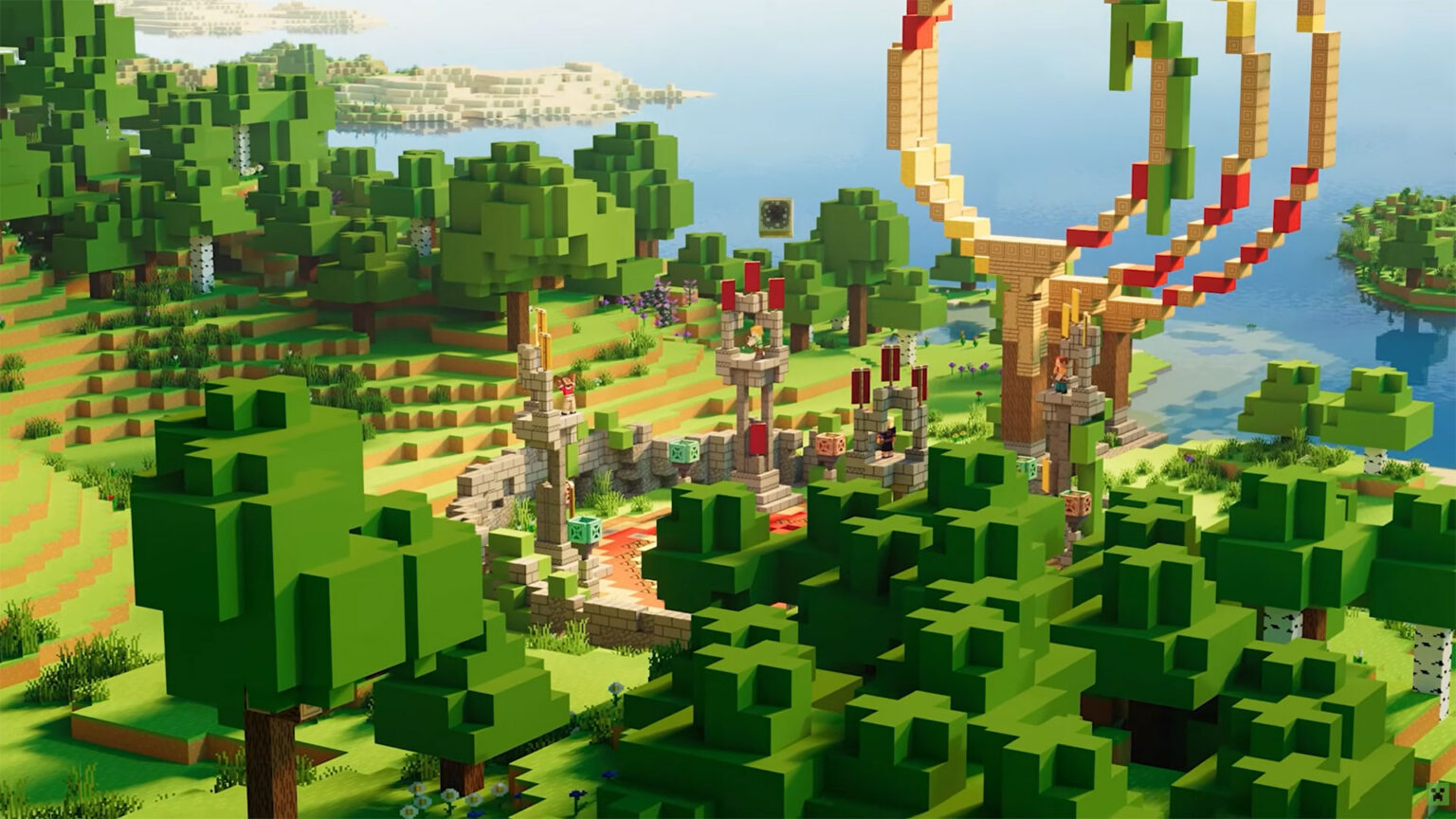 Sulfur cubes feed on blocks and absorb their properties, including the explosive kind | Image: Mojang Studios