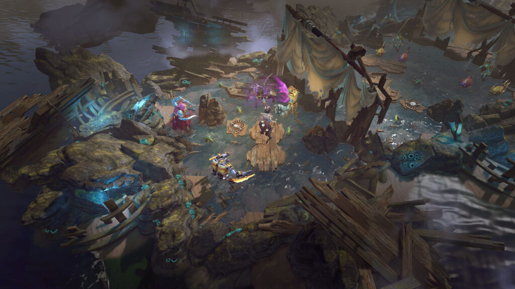 Frosthaven brings its 17-hero tactical campaign out of early access on October 15 | Image: Snapshot Games
