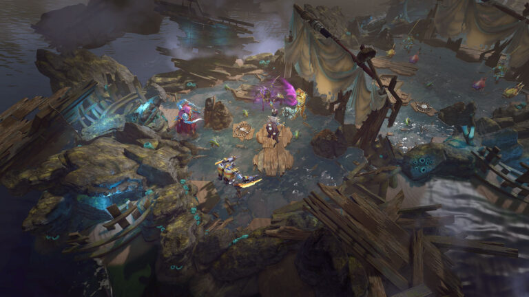 Frosthaven brings its 17-hero tactical campaign out of early access on October 15 | Image: Snapshot Games