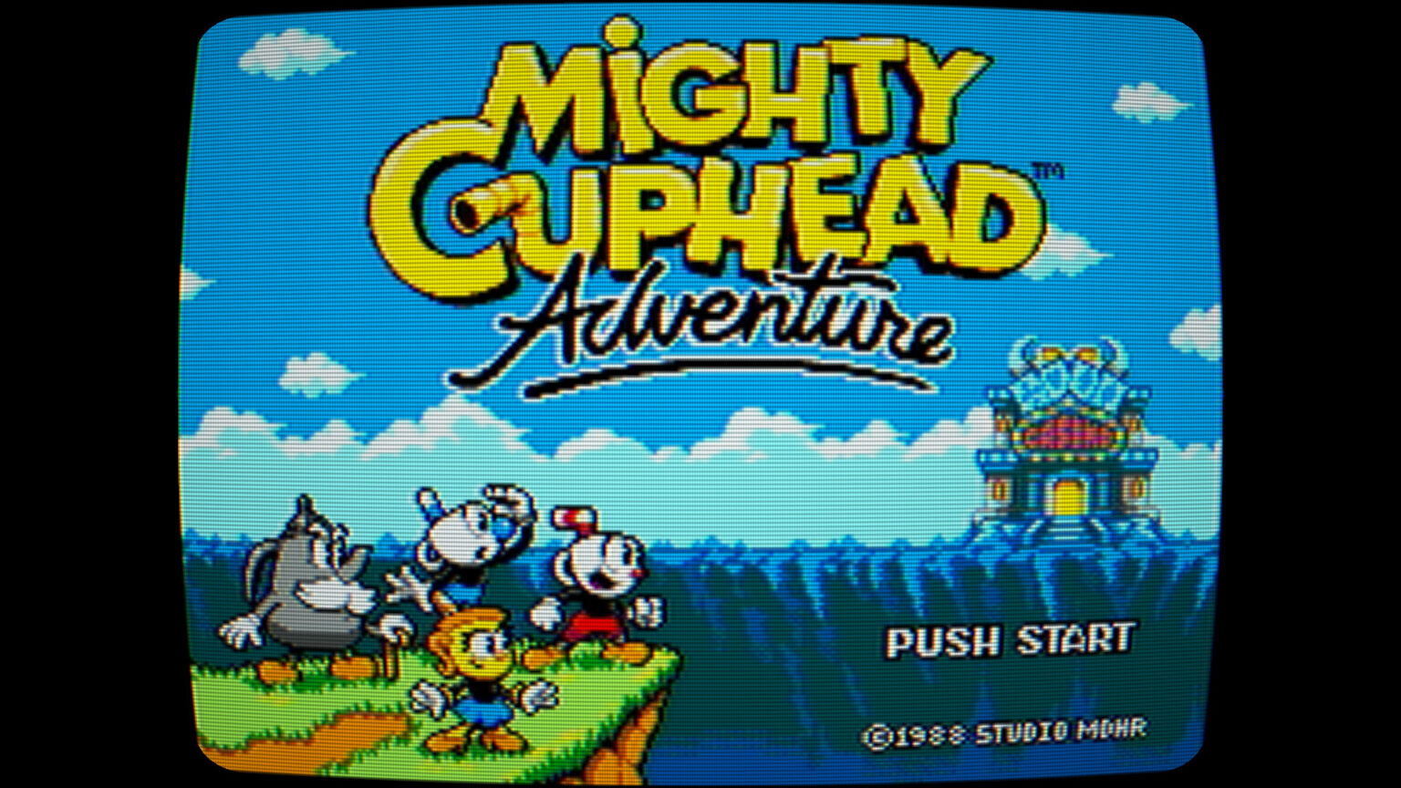 Mighty Cuphead Adventure was built to run on 1980s Sega Master System tech | Image: Studio MDHR
