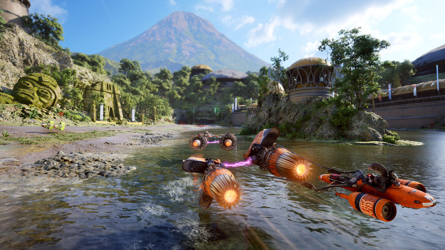 Galactic Racer runs its campaign like a roguelite, wrecks and all | Image: Fuse Games